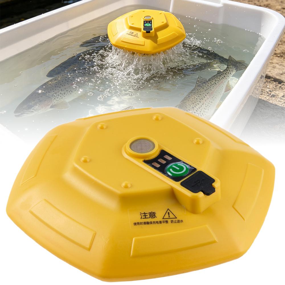 Aquarium Fish Escape - Беспроводной перезаряжаемый кислородный насос для аквариума,