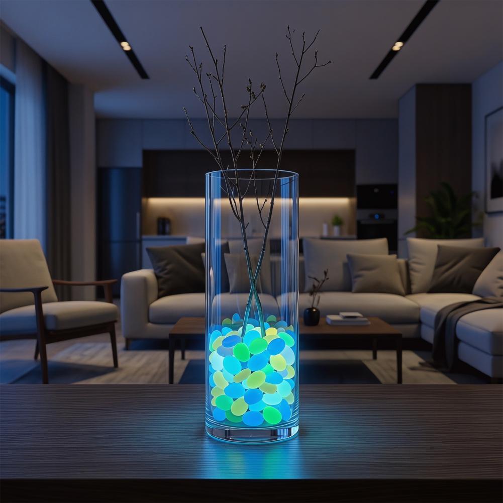 Aquarium Fish That Glow In The Dark - Светящиеся камни для сада и аквариума,