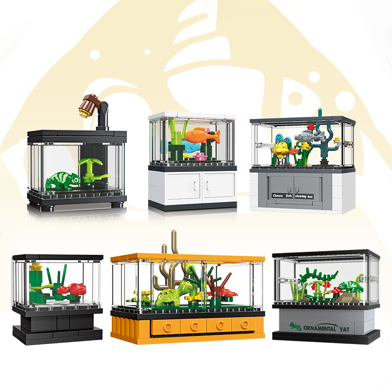 Набор строительных блоков для  – обзор и цена Aquarium Fish Lego