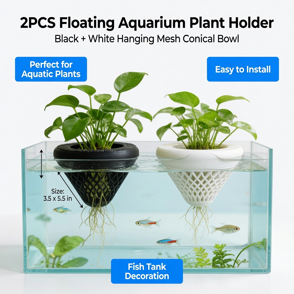 2 шт. плавающих держателей для – обзор и цена Aquarium Fish Escape
