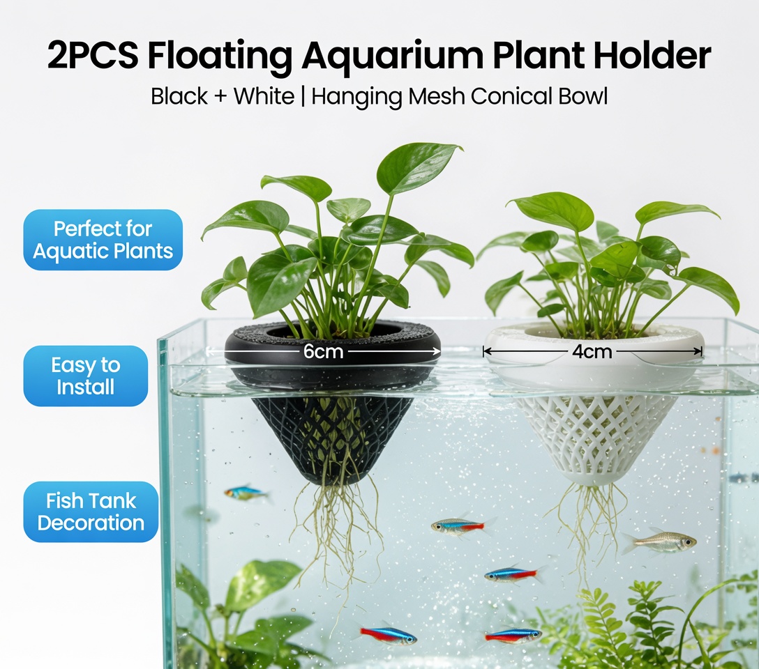 2 шт. плавающих держателей для – обзор и цена Aquarium Fish Escape