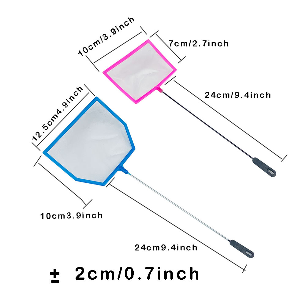 2/3 комплекта, рыболовные сетк – обзор и цена Aquarium Fish Net Small