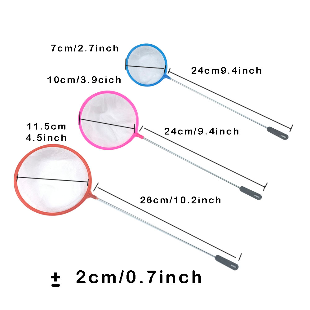 2/3 комплекта, рыболовные сетк – обзор и цена Aquarium Fish Net Small