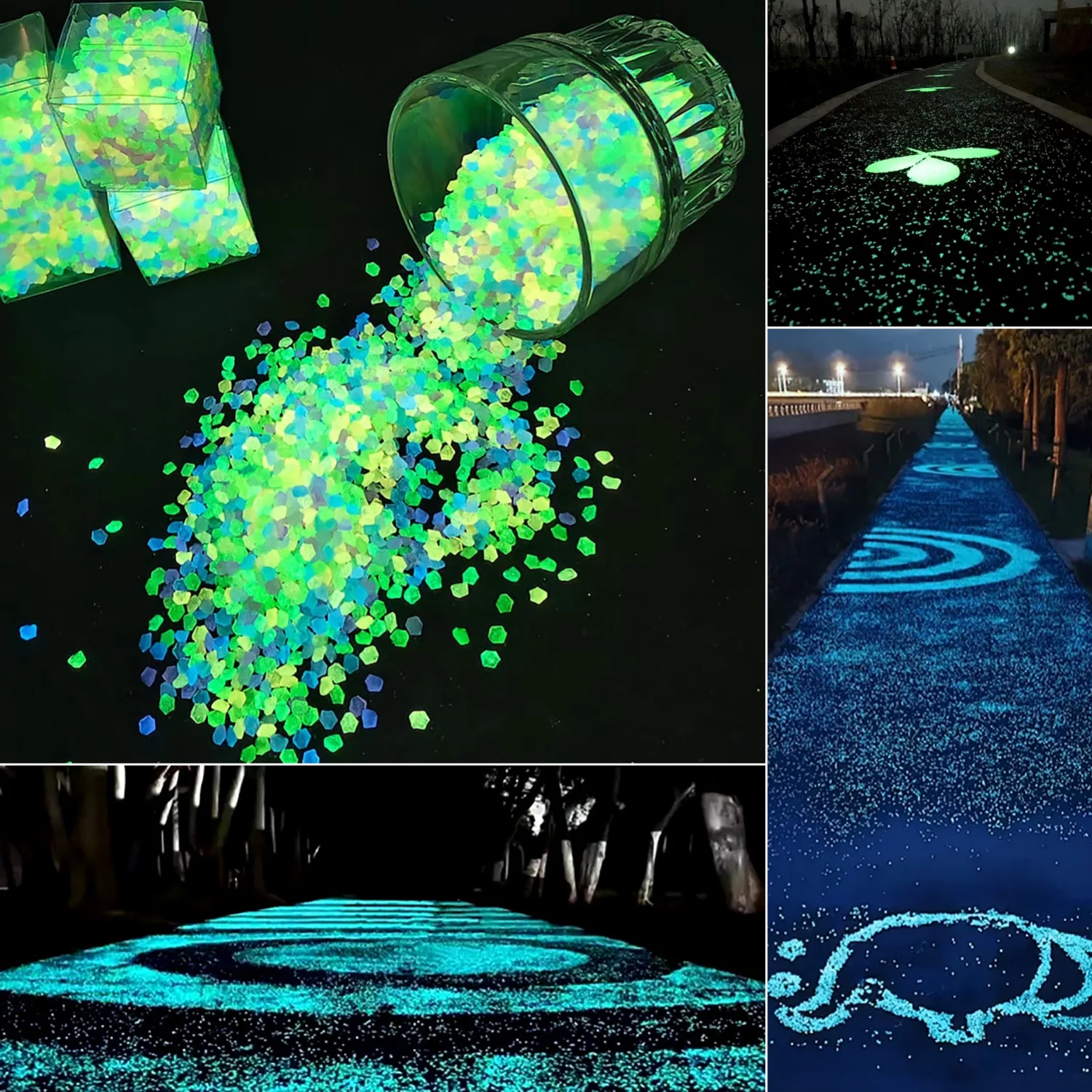 50 г/пакет Декоративный светящ – обзор и цена Aquarium Fish That Glow In The Dark