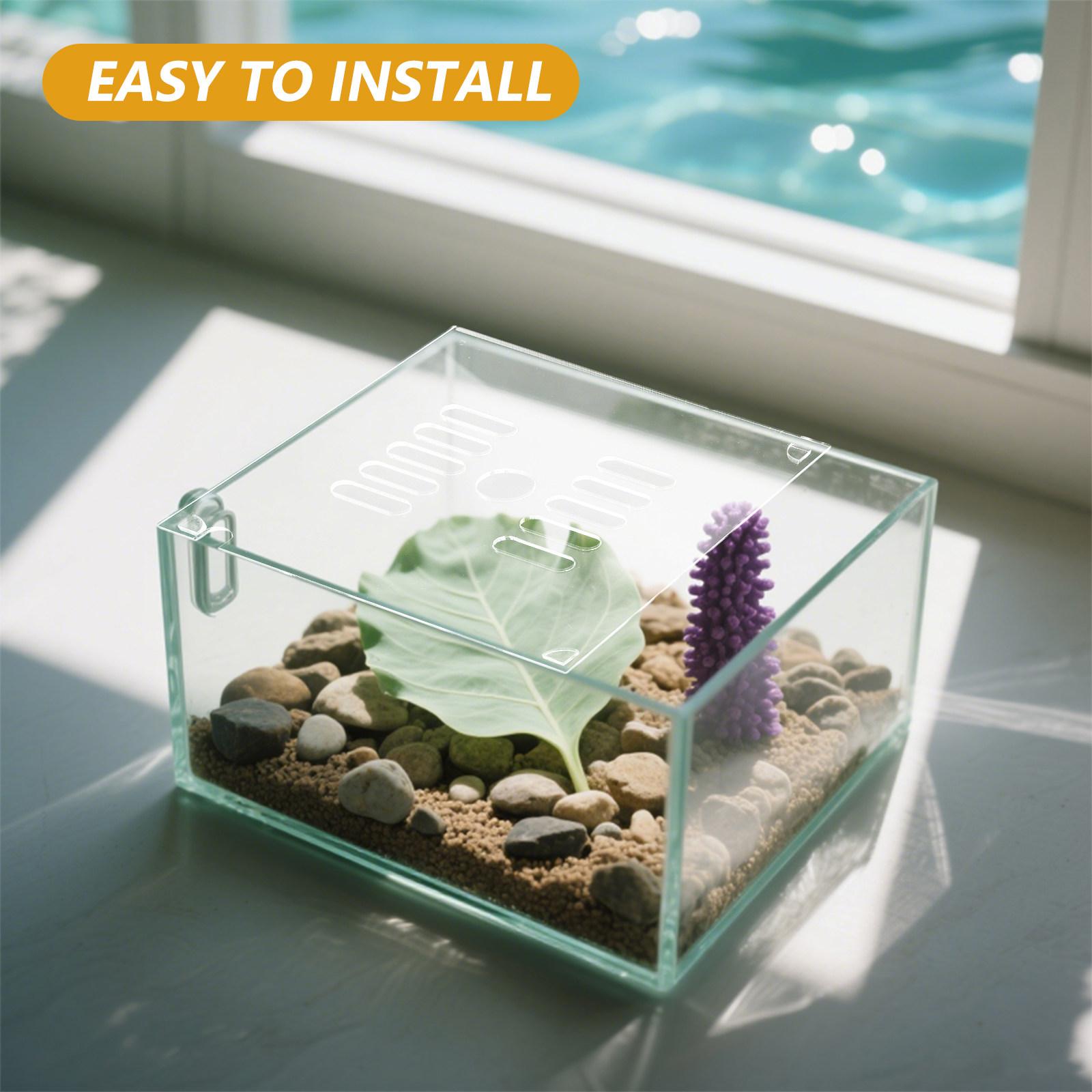 2 шт. акриловых круглых крышек – обзор и цена Aquarium Fish Escape