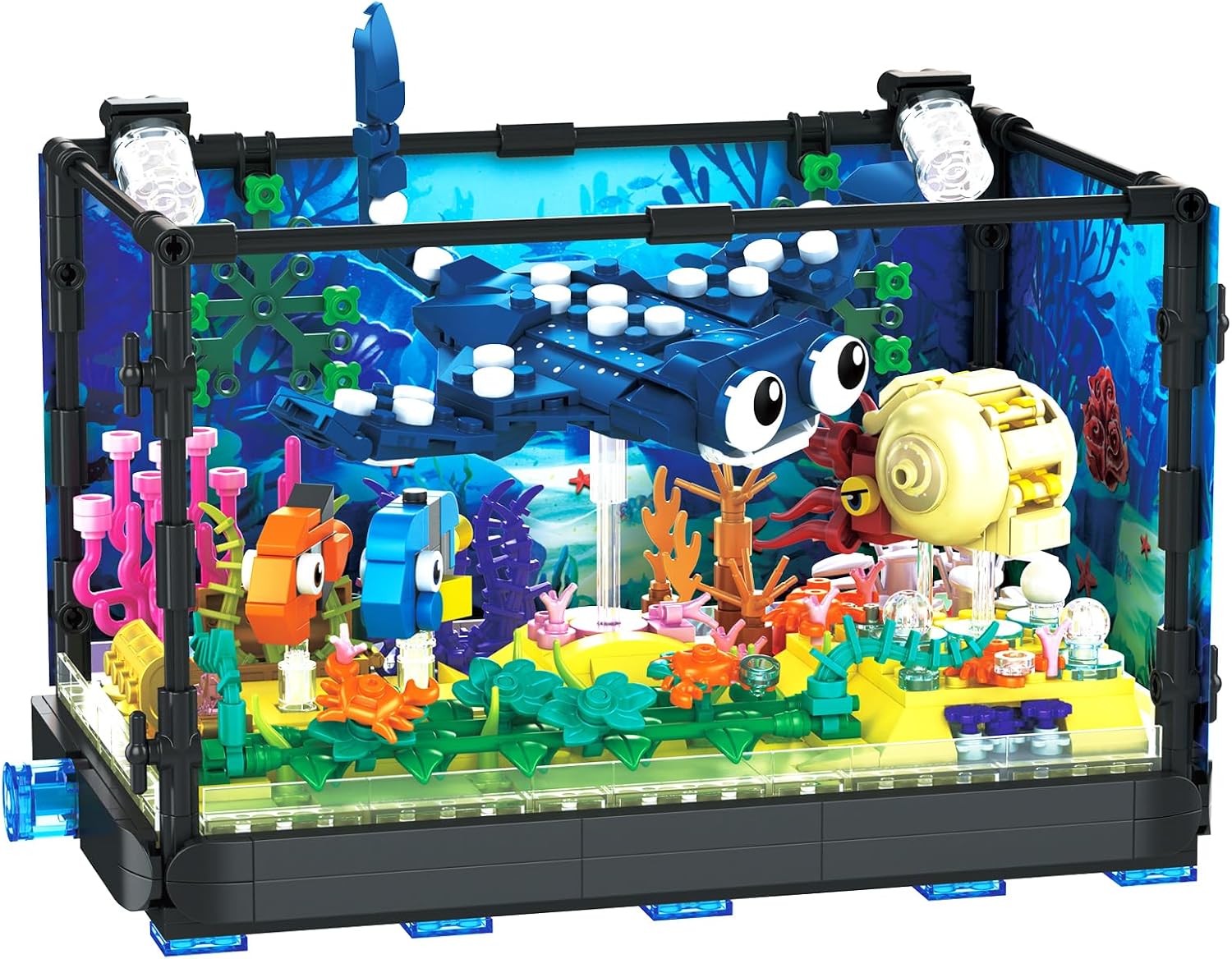 Набор для сборки аквариума - и – обзор и цена Aquarium Fish Lego