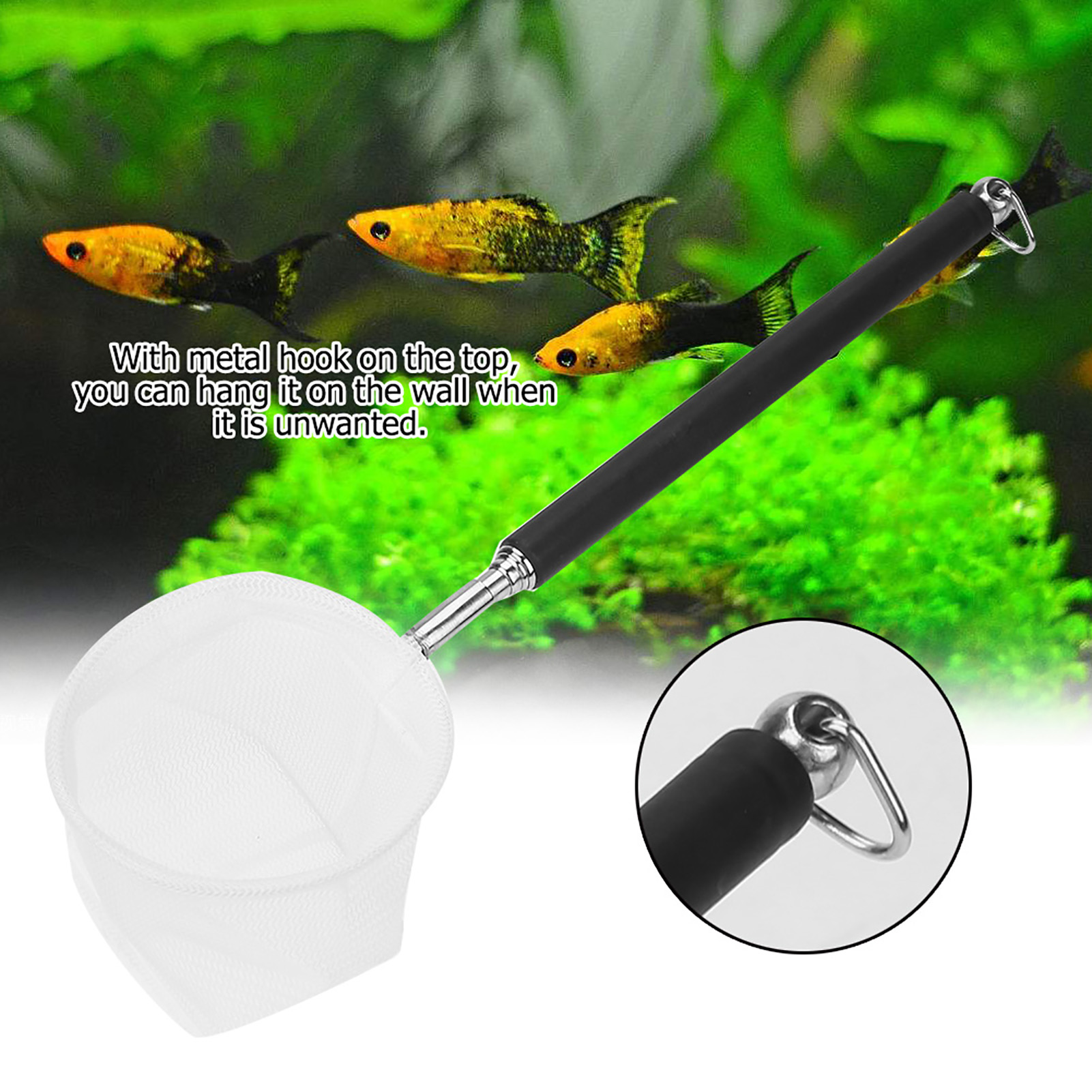 Регулируемая аквариумная сачка – обзор и цена Aquarium Fish Net Small