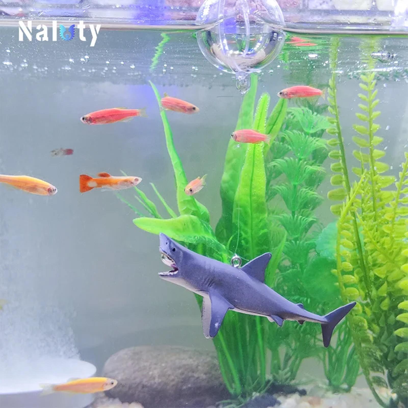 Плавающая акула, украшение для – обзор и цена Aquarium Fish Escape