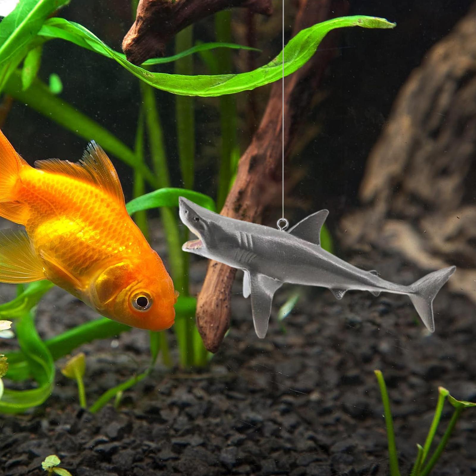 Плавающая акула, украшение для – обзор и цена Aquarium Fish Escape