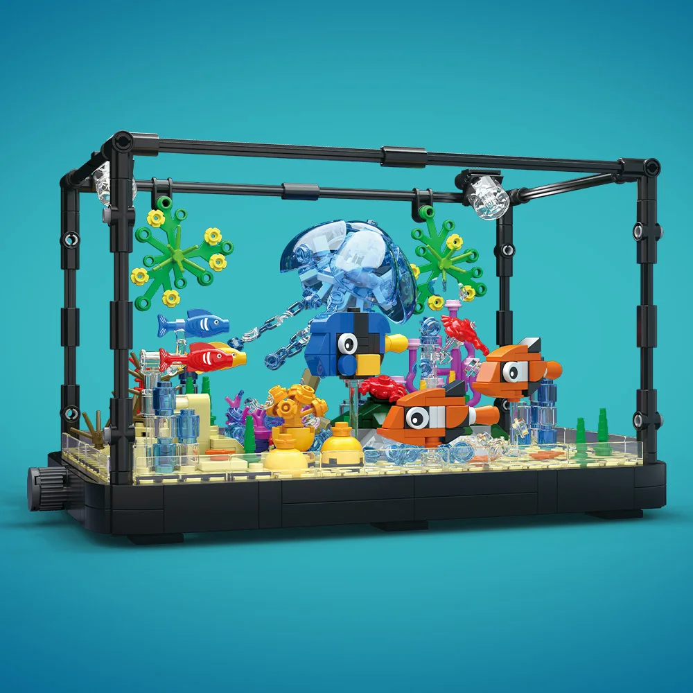 Набор строительных блоков для  – обзор и цена Aquarium Fish House