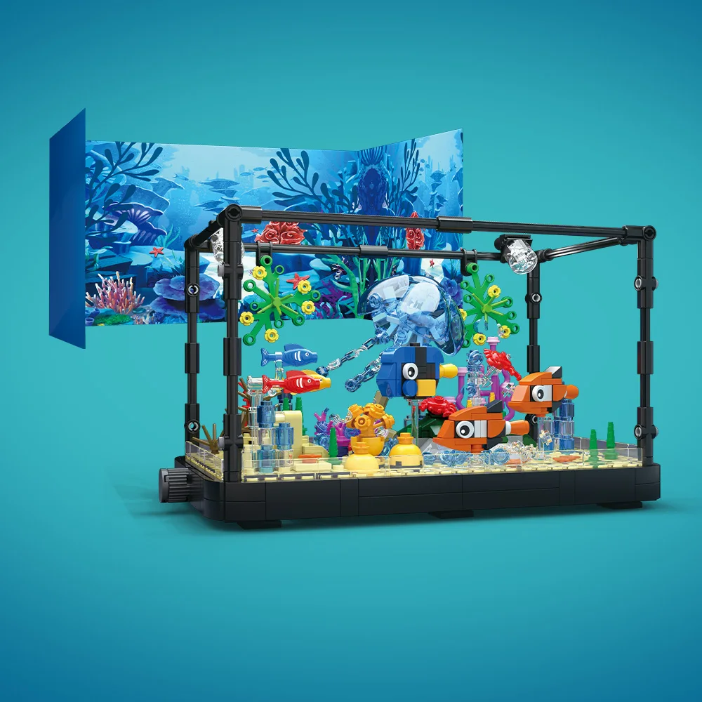 Набор строительных блоков для  – обзор и цена Aquarium Fish House