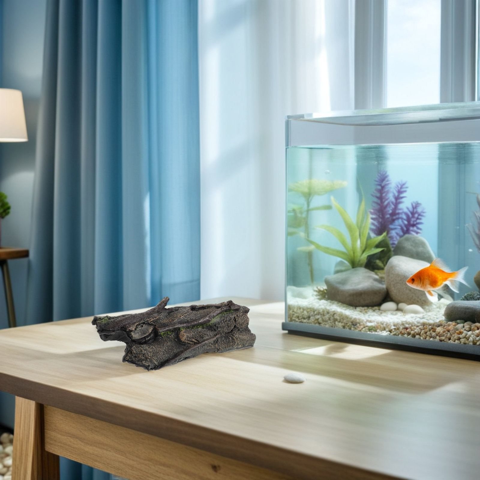 Полый ствол дерева из смолы, д – обзор и цена Aquarium Fish Cave