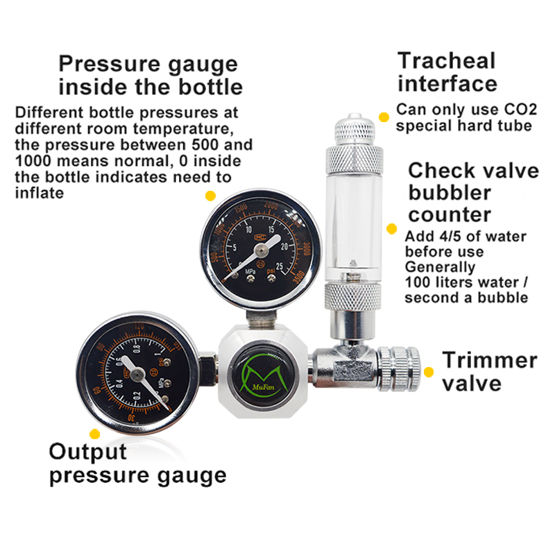 Регулятор CO2 для аквариума, м – обзор и цена Aquarium Fish Store