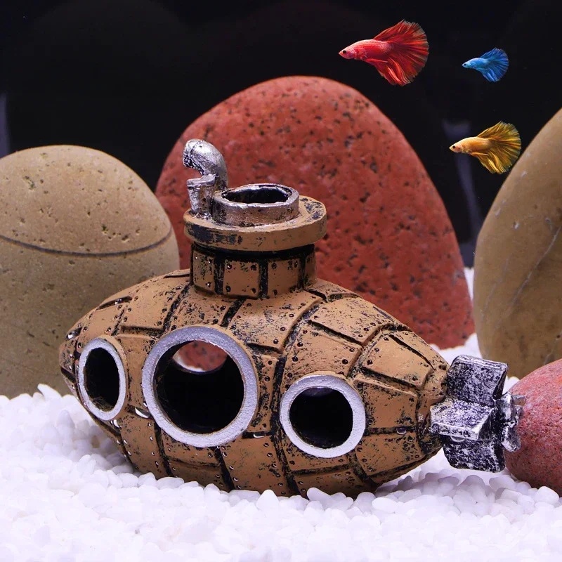 Декоративные фигурки подводных – обзор и цена Aquarium Fish Cave