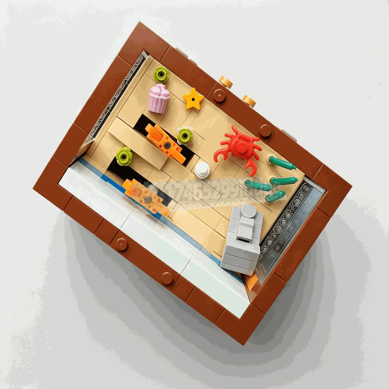 551 шт. Анимированные строител – обзор и цена Aquarium Fish Lego