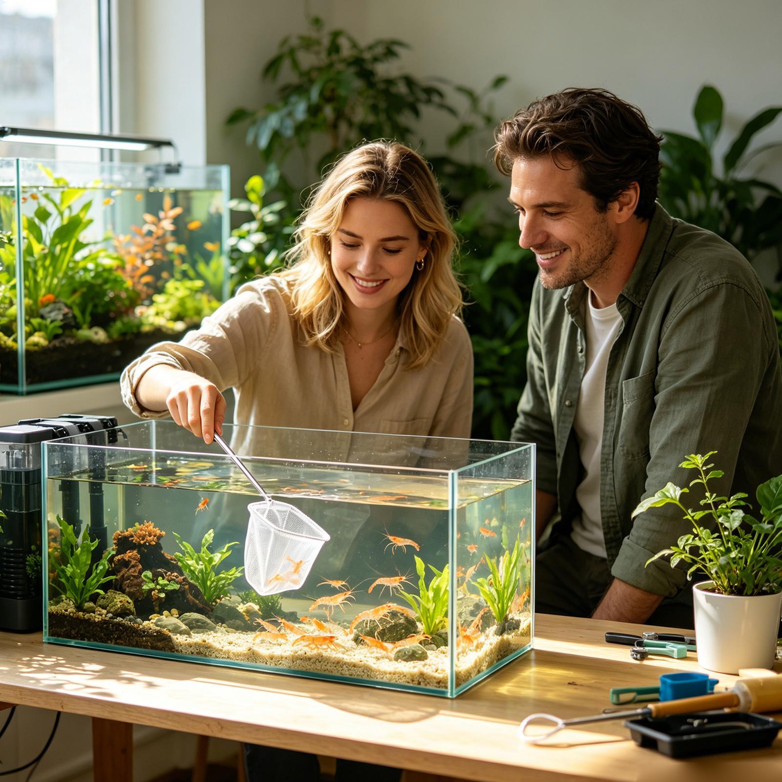 Набор из 2-х маленьких рыболов – обзор и цена Aquarium Fish Net Small