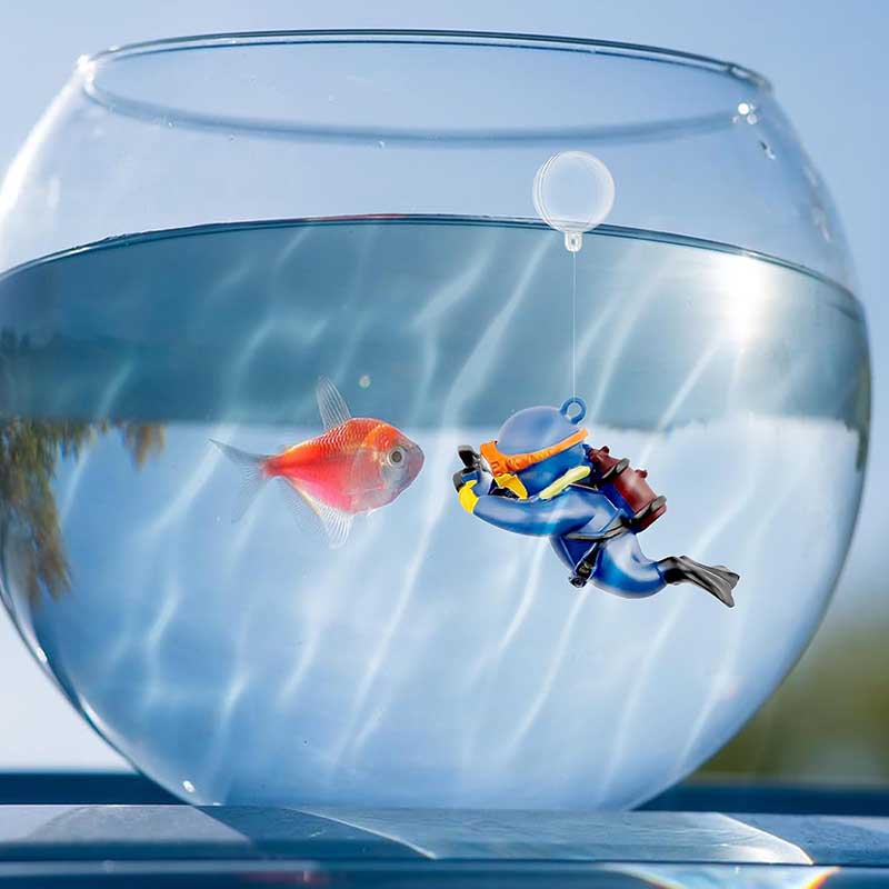 Прекрасные дайверские украшени – обзор и цена Aquarium Fish Ball